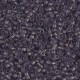 Miyuki delica kralen 11/0 - Matted transparent dried lavander luster DB-386